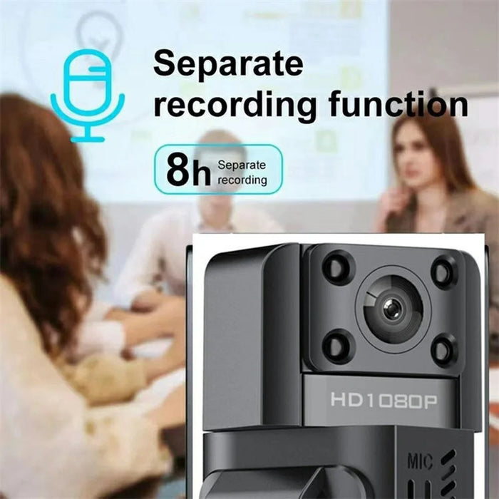L13 HD Night Vision Action Camera Law Enforcement Sound Recording Video Recorder, No Memory Card - 4