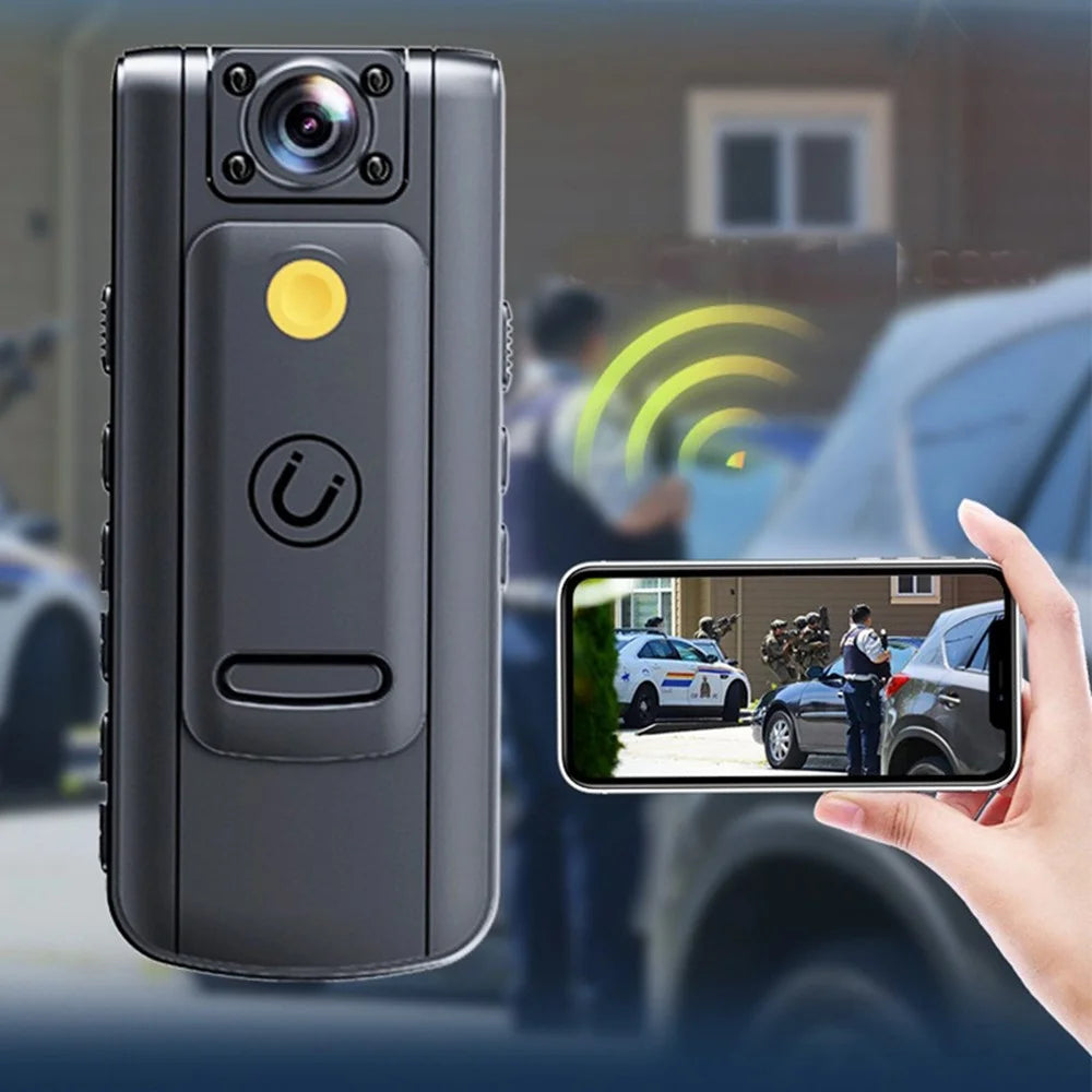 L11 WiFi Digital Body Worn Camera Wearable Camera Law Enforcement HD Bodycam without TF Card - 5