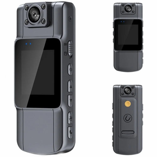 L11 HD Night Vision Motorcycle Sport Camera Law Enforcement Video Recorder with Back Clip - 1