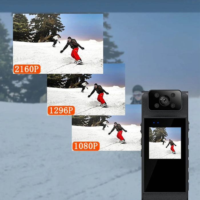L10 WiFi Body Worn Camera Bike Mounted Camera Law Enforcement Bodycam without Memory Card - 3