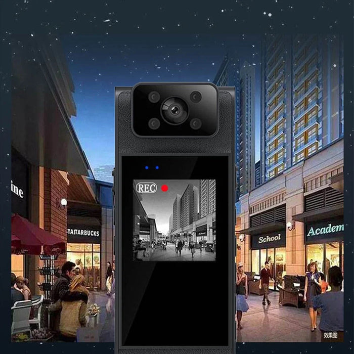 L10 WiFi Body Worn Camera Bike Mounted Camera Law Enforcement Bodycam without Memory Card - 4