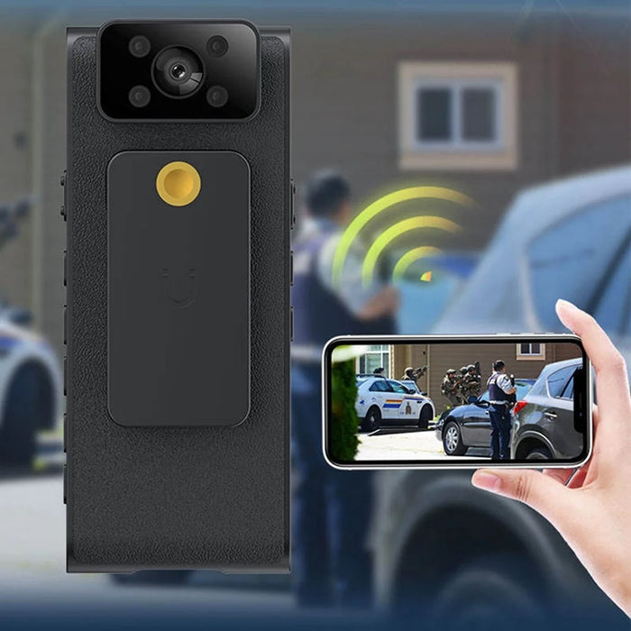 L10 WiFi Body Worn Camera Bike Mounted Camera Law Enforcement Bodycam without Memory Card - 5