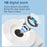 H12 Portable 2.8-inch IPS Screen Digital Camera Student HD CCD Camera (No Memory Card) - Black - 6