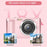 FC001 2.8-inch IPS Screen Digital Camera Student HD CCD Camera (No Memory Card) - White - 5