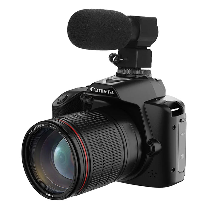 D5 4K Dual Lens Digital Camera HD WiFi Night Vision DV Camcorder with Microphone - 1
