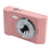AC06C Students 2.8 Inch CCD Retro Digital Camera HD 16X Zoom 48MP Video Recorder - Pink - 1