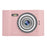 AC06C Students 2.8 Inch CCD Retro Digital Camera HD 16X Zoom 48MP Video Recorder - Pink - 3