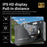 M08 2.8 Inch Compact CCD Digital Camera Auto Focus 1080P Video Recorder with 64G TF Card + Card Reader - Black - 5