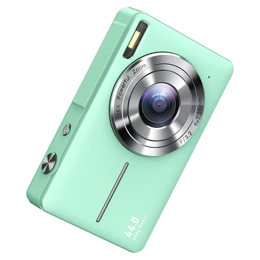 DC403 44MP 1080P HD Digital Camera Kids Professional Photography Camera - Green - 1
