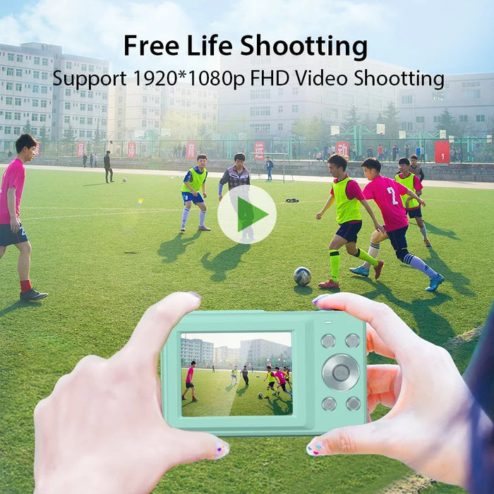 DC403 44MP 1080P HD Digital Camera Kids Professional Photography Camera - Green - 4