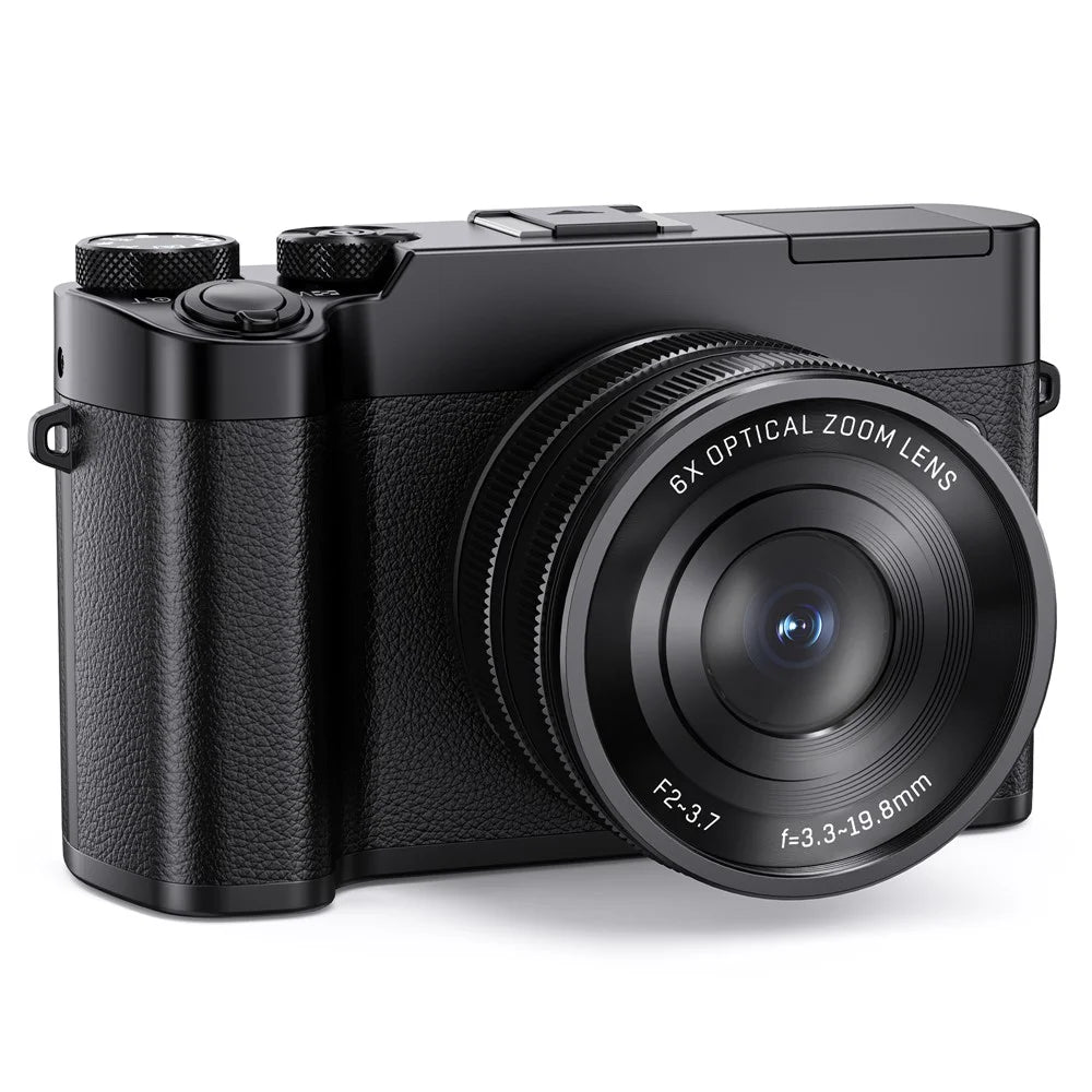 DC205X 5K 64MP Digital Camera for Photography 6X Optical Zoom WiFi Camcorder with Dual Lens - EU Plug - 2