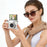 LK007 2.4 Inch Flip Screen High Definition Digital Camera 8X Zoom CCD Camcorder with 32G Memory Card + Card Reader - 2
