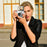 LK007 2.4 Inch Flip Screen High Definition Digital Camera 8X Zoom CCD Camcorder with 32G Memory Card + Card Reader - 4