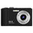 Q21 2.8 Inch IPS HD Screen Dual Lens CCD Digital Camera 16X Digital Zoom Video Recorder - Black  /  Silver - 1
