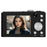 Q21 2.8 Inch IPS HD Screen Dual Lens CCD Digital Camera 16X Digital Zoom Video Recorder - Black  /  Silver - 2