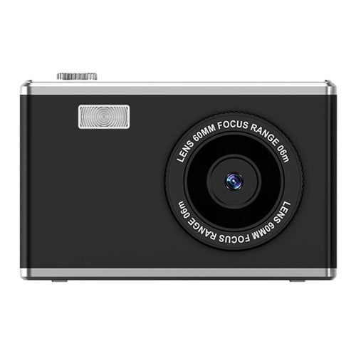 Y25 2.4 Inch HD IPS Screen Dual Lens Digital Camera Video Recording CCD with LED Fill Light - Black - 1