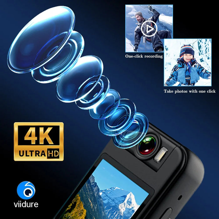 Z09 WiFi Outdoor Sports Cycling Video Recording Camera Rotatable Lens 4K HD Waterproof Camera - 7