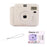 POPOTO Mini Instant Print Camera Manual Exposure Fixed Focus Retro Digital Camera (Without Photo Paper) - White - 1
