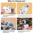 POPOTO Mini Instant Print Camera Manual Exposure Fixed Focus Retro Digital Camera (Without Photo Paper) - White - 6