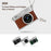 S150 Wearable Mini Camera 1080P HD Video 0.96 Inch IPS Display Necklace Pendant Retro Camera - Brown - 5