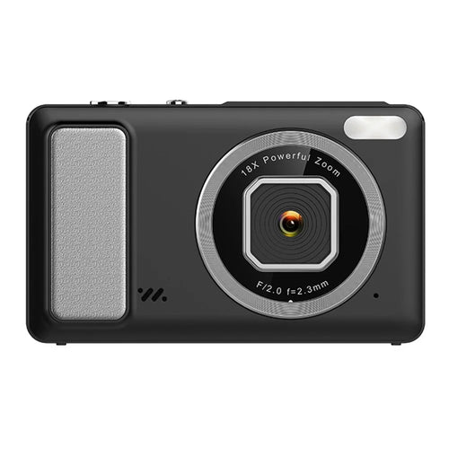 DC15 2.4 Inch 4K HD Portable Digital Camera 18X Digital Zoom 64MP Pocket CCD with LED Flash - 1