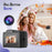 E9 Mini Digital Camera 0.96 inch Display 1080P Video Recorder with 32GB Memory Card and Card Reader - Black - 6