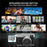 DC202L-AF Retro 4K Selfie Camera Photoflash Light Digital Camera for Kids Teens - Black - 5