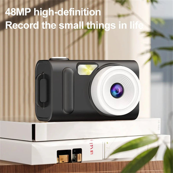 H08 0.96 Inch Full Color Screen Mini HD Digital Camera 4K Video Recorder with LED Fill Light - 6