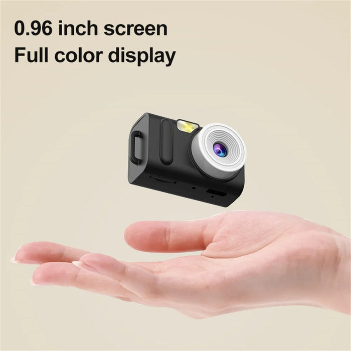H08 0.96 Inch Full Color Screen Mini HD Digital Camera 4K Video Recorder with LED Fill Light - 7