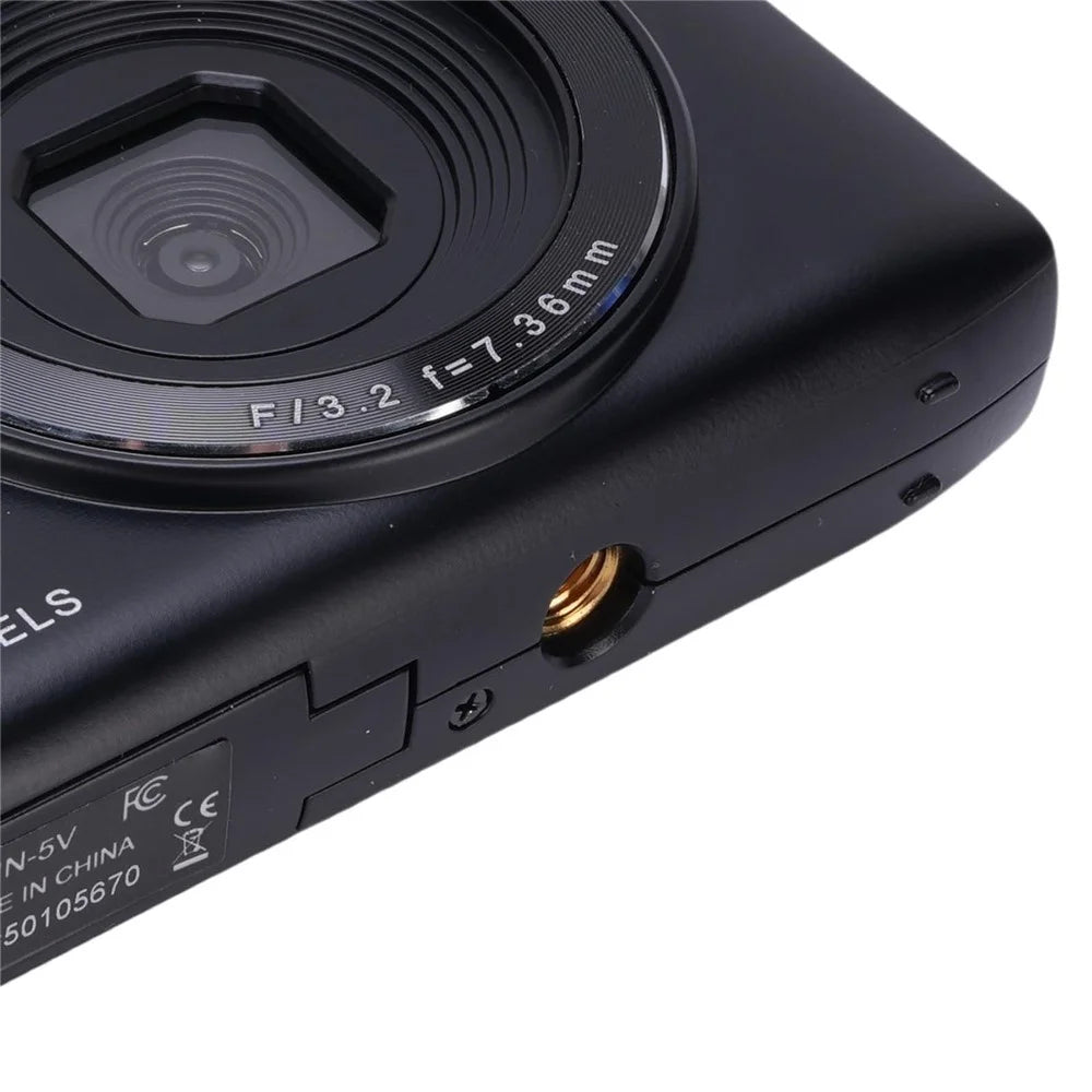 S95 Pro 5K Digital Camera 16x Zoom WiFi 72MP 2.8 Inch LCD Screen Photography Camera with 32GB Memory Card - Black - 7