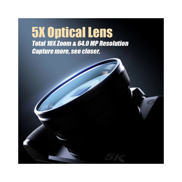 DC206X Autofocus HD Digital Optical Zoom SLR Camera Dual Lens Camcorder - 3