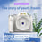 LK-011 1.54 Inch Mini Digital Camera for Students Portable Retro HD Video Recording CCD - White - 6