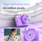 LK-011 1.54 Inch Mini Digital Camera for Students Portable Retro HD Video Recording CCD - White - 7
