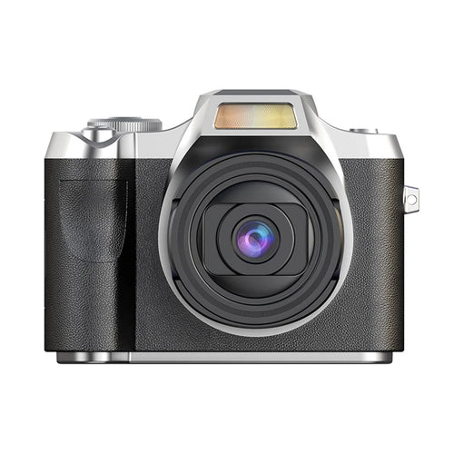 LK-012 2.4 Inch IPS Screen Retro HD CCD Camera Digital Camera for Students Video Recorder - Black - 1