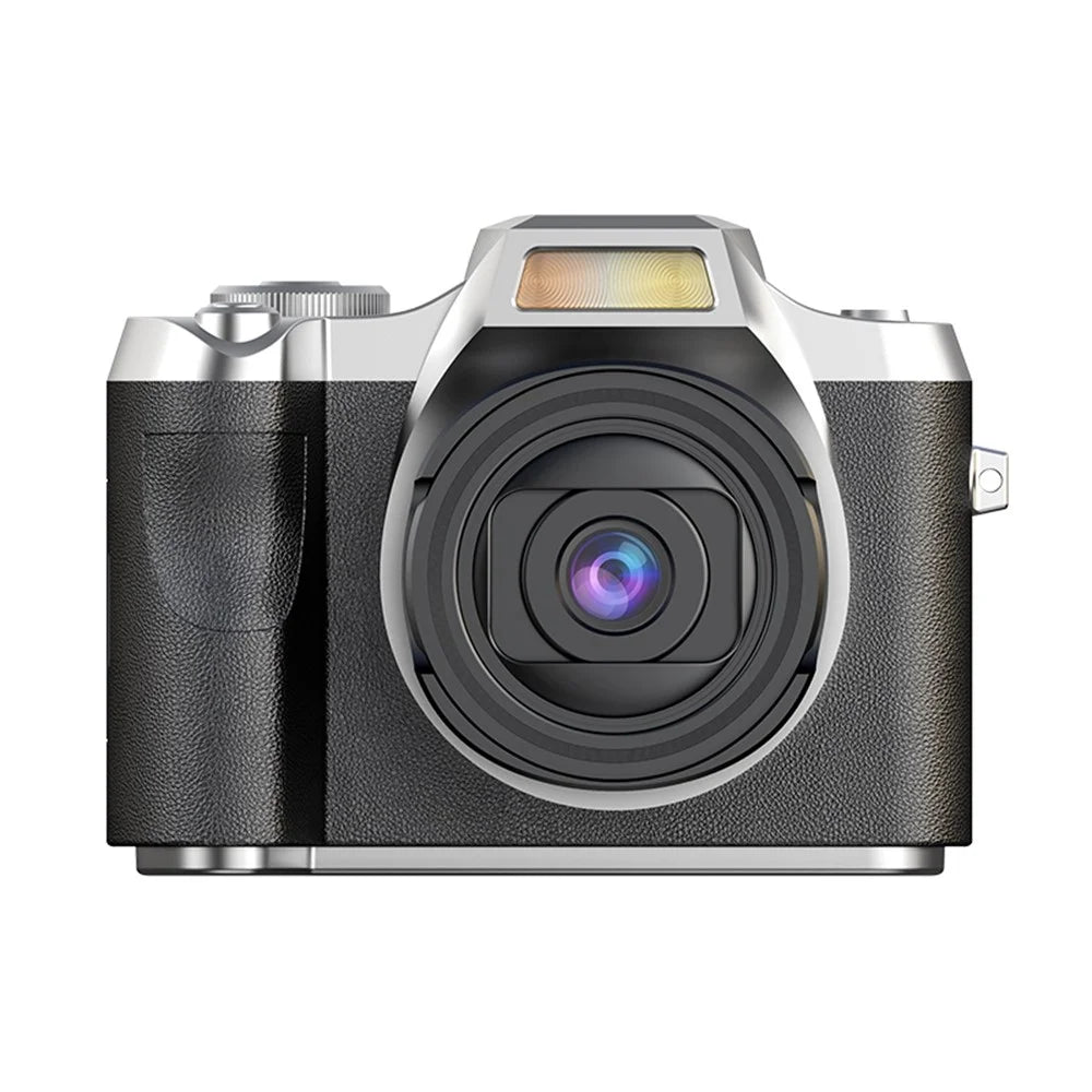 LK-012 2.4 Inch IPS Screen Retro HD CCD Camera Digital Camera for Students Video Recorder - Black - 1
