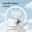 DC306L-AF Dual Lens HD Digital Camera Auto Focus 16X Zoom Vlogging Camera for Teens - Black - 6