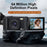 H01 2.8 Inch Flip Screen Digital Camera 18X Zoom HD Video Recording CCD Camera with 32G Memory Card + Card Reader - Black - 3