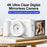 H01 2.8 Inch Flip Screen Digital Camera 18X Zoom HD Video Recording CCD Camera with 32G Memory Card + Card Reader - Black - 4