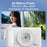H01 2.8 Inch Flip Screen Digital Camera 18X Zoom HD Video Recording CCD Camera with 32G Memory Card + Card Reader - Black - 5