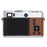 DC203 Kids 5K Camera 48MP Digital Camera 16X Digital Zoom Dual Camera for Teens - Brown / EU Plug - 3