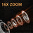 DC203 Kids 5K Camera 48MP Digital Camera 16X Digital Zoom Dual Camera for Teens - Brown / EU Plug - 6