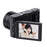DC101L-AF 4K Digital Camera Home Outdoor Shooting Mirrorless Camera with 32GB Memory Card - Black - 3
