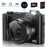 DC101L-AF 4K Digital Camera Home Outdoor Shooting Mirrorless Camera with 32GB Memory Card - Black - 5