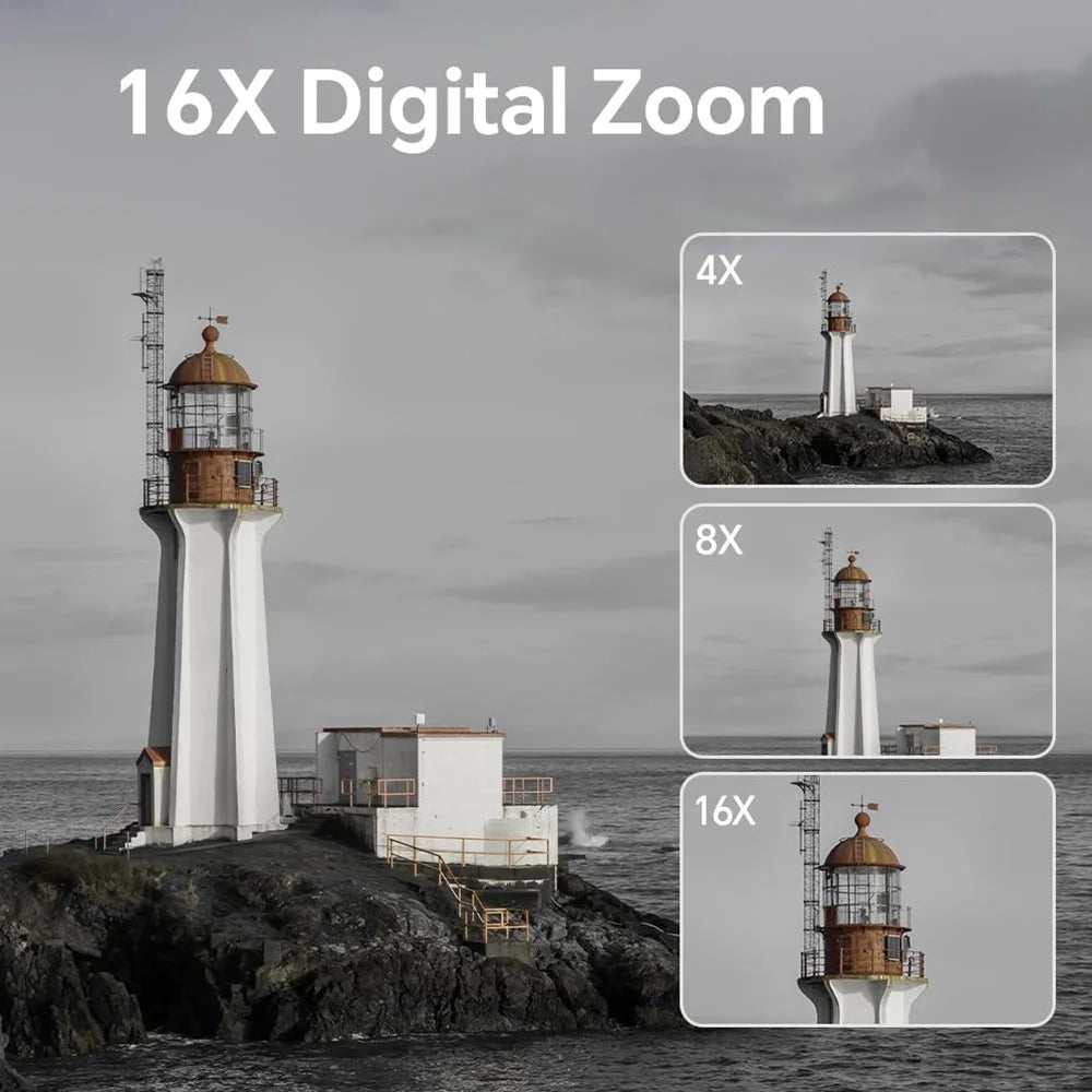 DC226 Students Entry-Level Digital Camera 48MP Sensor 8K HD Video Selfie Camera with 32GB Memory Card - EU Plug - 6