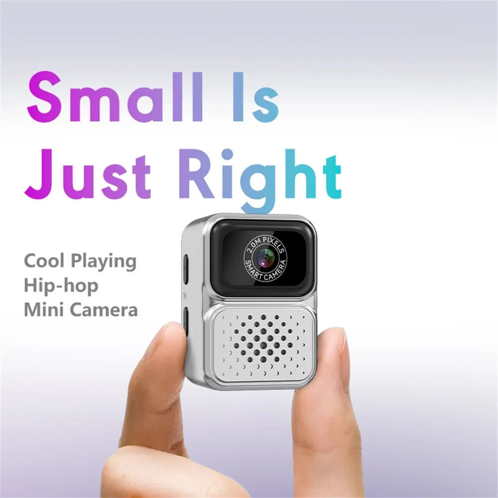 S130 Thumb Camera Mini Video Photo Recording Necklace Camera with 32GB Memory Card - Black - 5