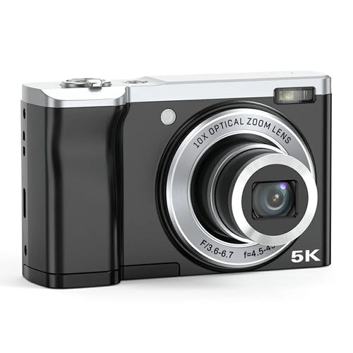 DC305X Digital Camera 5K 56MP Kids Camera 10X Optical Zoom Vlogging Camera for Teens - EU Plug - 1