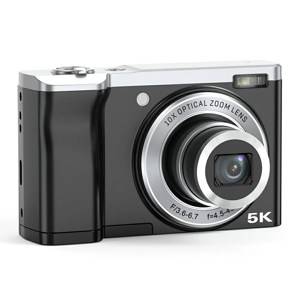 DC305X Digital Camera 5K 56MP Kids Camera 10X Optical Zoom Vlogging Camera for Teens - EU Plug - 1