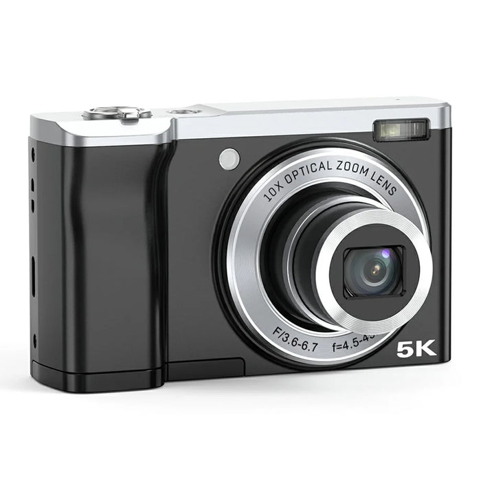 DC305X Digital Camera 5K 56MP Kids Camera 10X Optical Zoom Vlogging Camera for Teens - EU Plug - 1