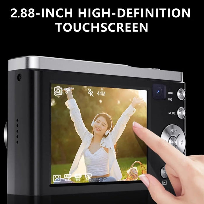DC305X Digital Camera 5K 56MP Kids Camera 10X Optical Zoom Vlogging Camera for Teens - EU Plug - 4