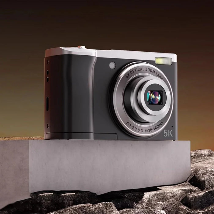DC305X Digital Camera 5K 56MP Kids Camera 10X Optical Zoom Vlogging Camera for Teens - EU Plug - 7